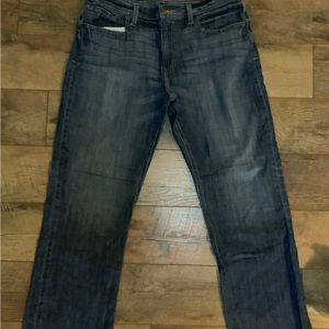RECLAIM relaxed bootleg jeans 34 short